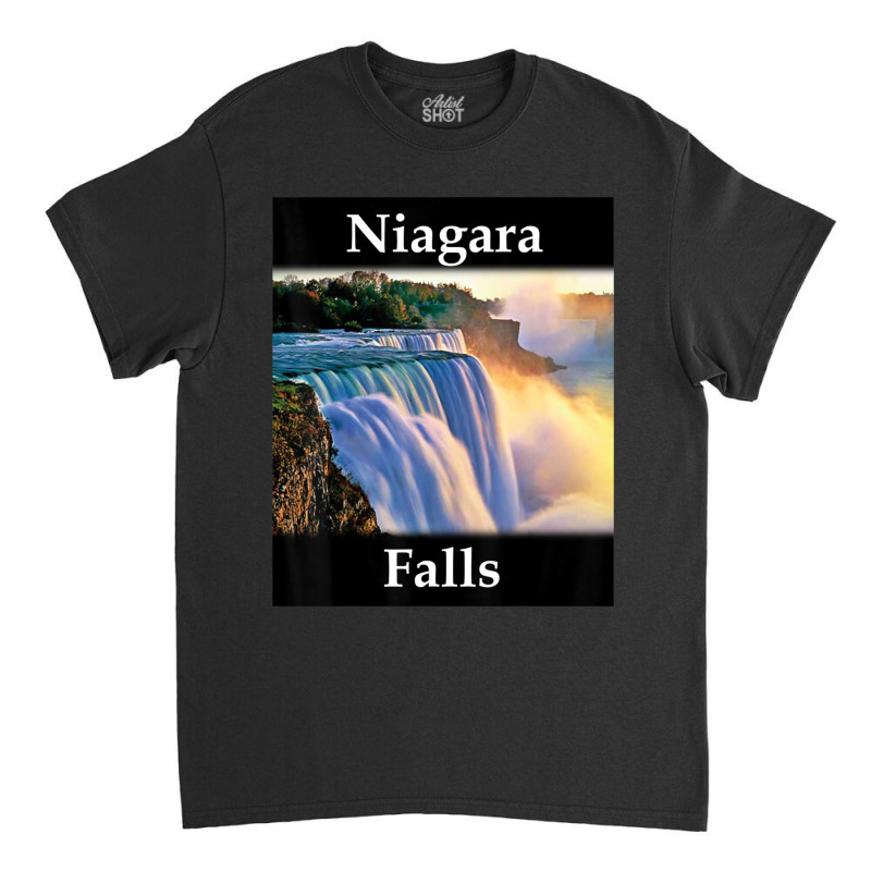 Yellow House Outlet Niagara Falls Classic T-shirt by atereabag | Artistshot