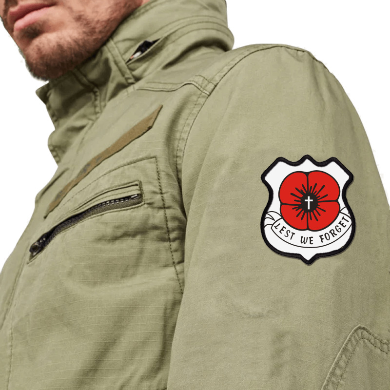 Remembrance Day Poppy Shield Patch | Artistshot