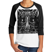 Gothic Occult Dark Satanic Unholy Witchcraft Grunge Emo Goth T Shirt Youth 3/4 Sleeve | Artistshot