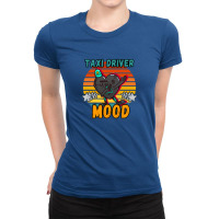 Taxi Driver Mood, Moody Dabbing Design Vintage Classic Retro And Color Ladies Fitted T-shirt | Artistshot