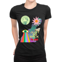 Just Go Back To Bed Ladies Fitted T-shirt | Artistshot