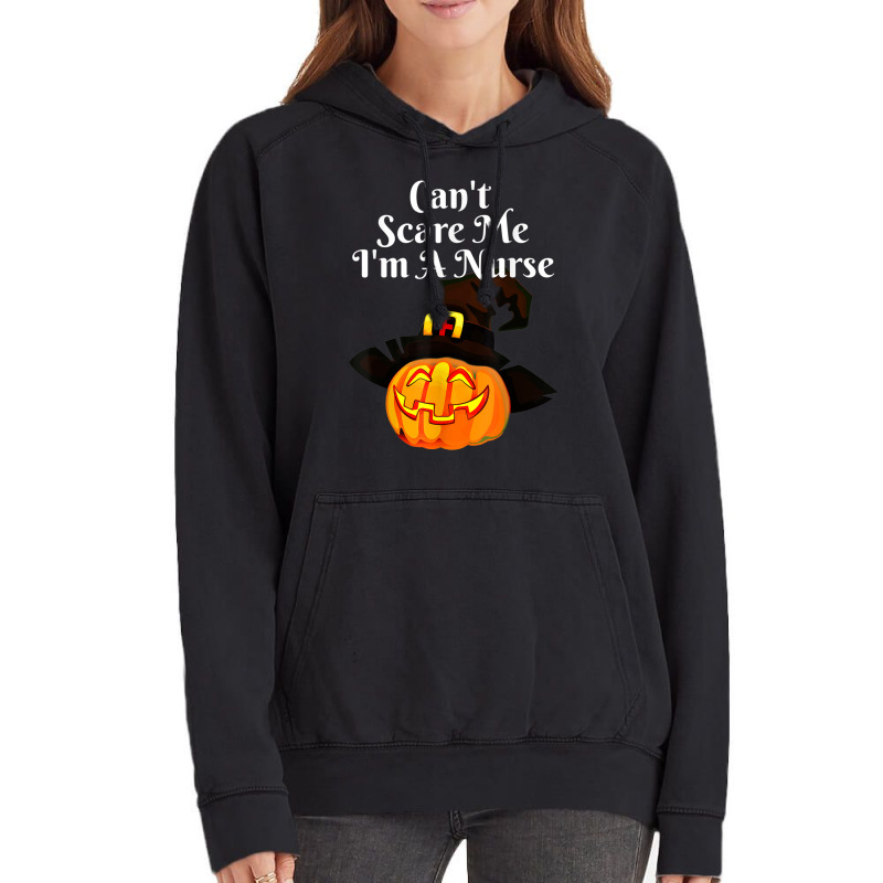 Funny Halloween Pumpkin Witch Halloween Nurse Vintage Hoodie | Artistshot