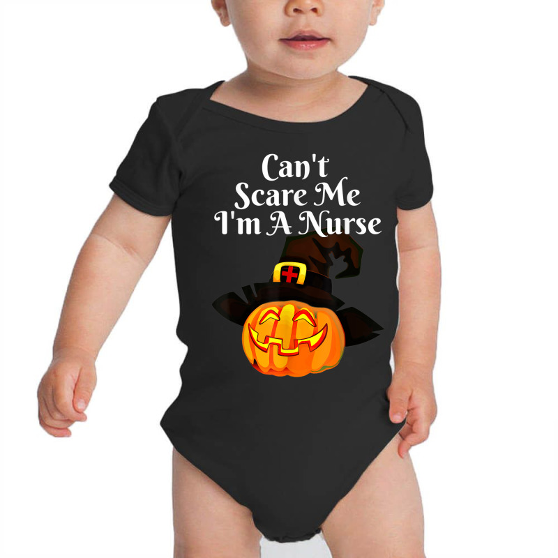 Funny Halloween Pumpkin Witch Halloween Nurse Baby Bodysuit | Artistshot