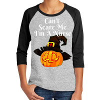 Funny Halloween Pumpkin Witch Halloween Nurse Youth 3/4 Sleeve | Artistshot