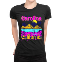 Heads Carolina Tail California Western Summer Beach Paradise T Shirt Ladies Fitted T-shirt | Artistshot