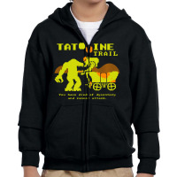 Tatooine Trail Youth Zipper Hoodie | Artistshot