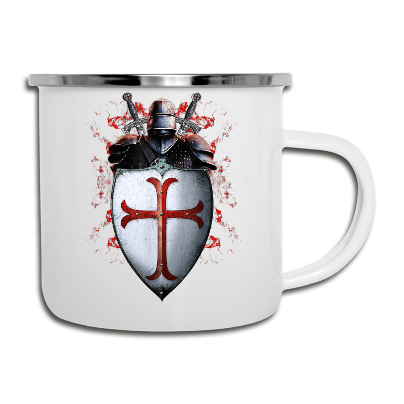 Knights Templar Flag Helmet Cross Sword Gift Camper Cup | Artistshot