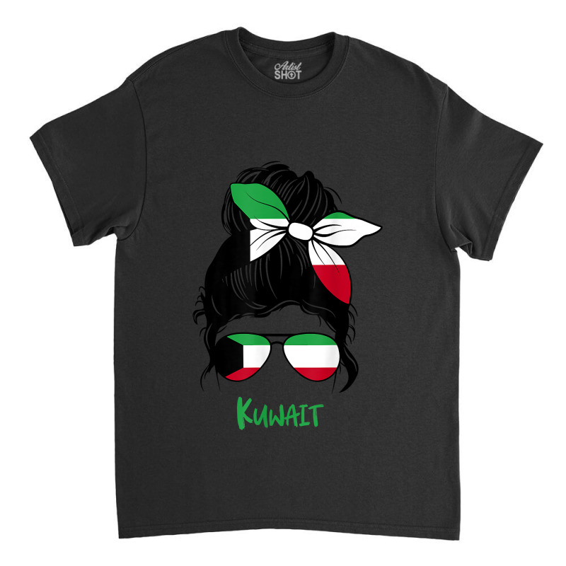 Kuwaiti Girl Kuwait Girl Kuwait Woman Flag Classic T-shirt by JamesPlyler | Artistshot