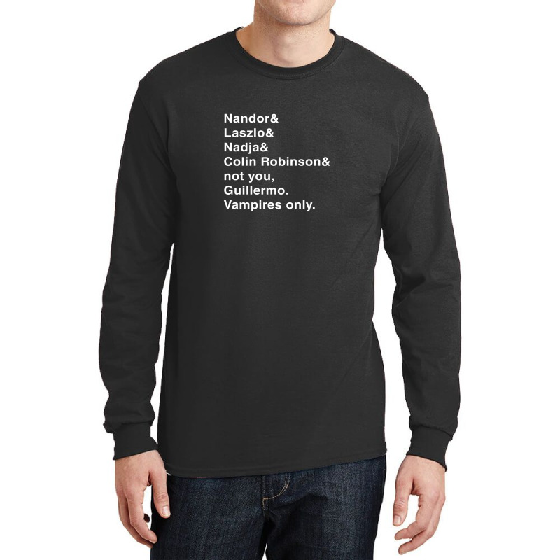 Staten Island Vampires Long Sleeve Shirts by cm-arts | Artistshot