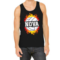 Nova Name Volleyball Player Girls Ball And Net Sports Fan Tank Top | Artistshot