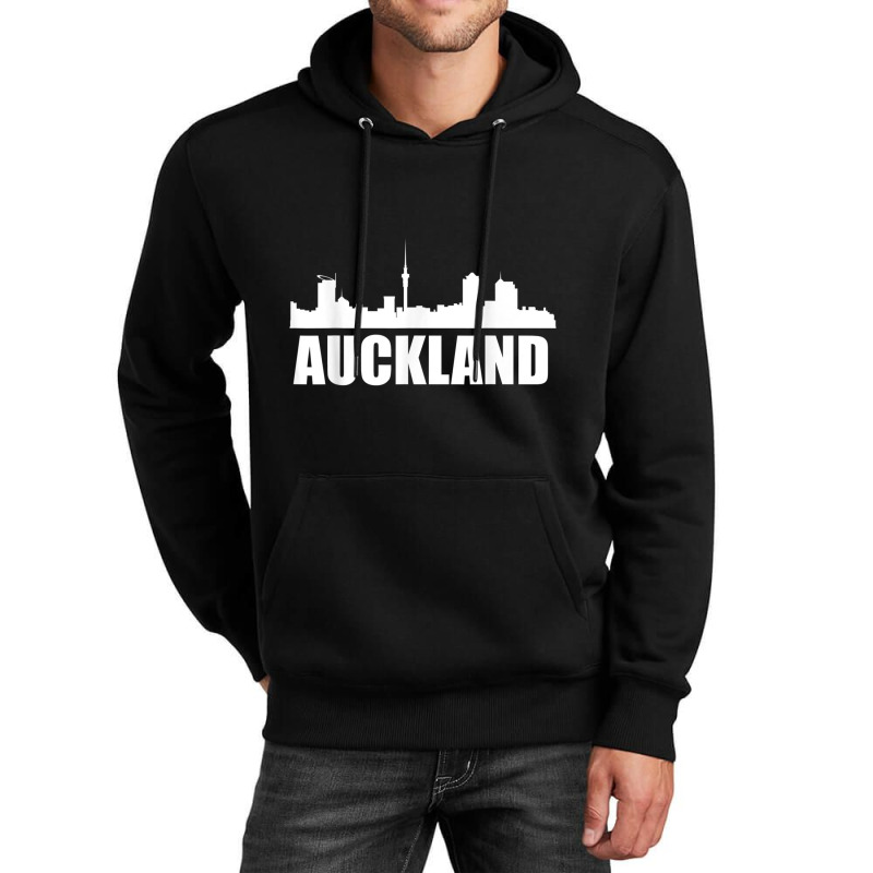 Skyline Of Auckland New Zealand T Shirt Unisex Hoodie by cm-arts | Artistshot