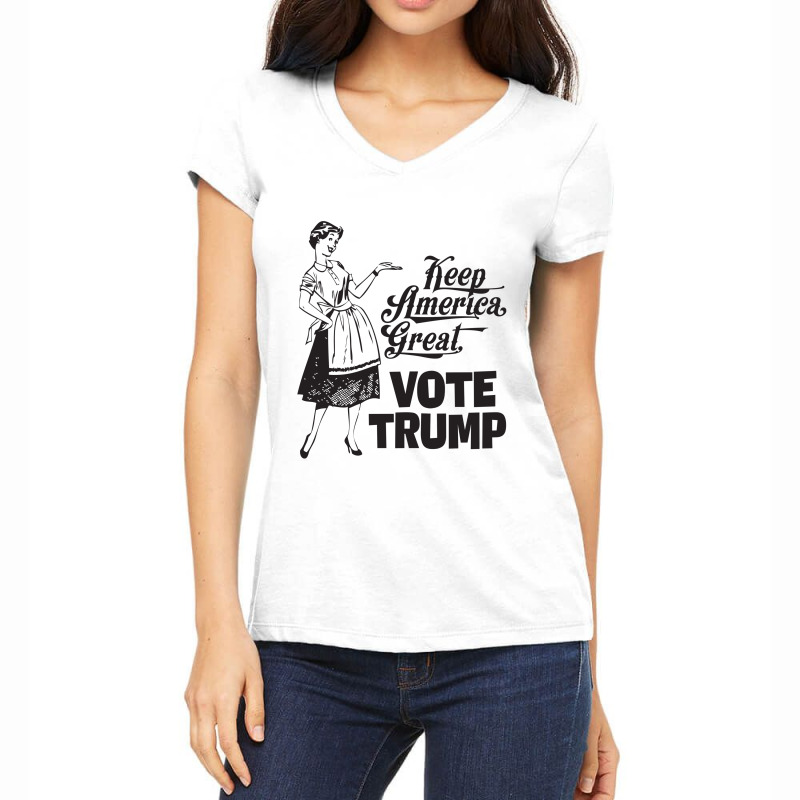 Kag Vote Trump Women's V-neck T-shirt | Artistshot