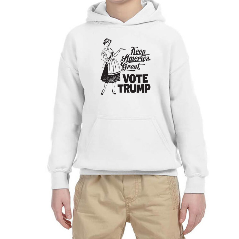 Kag Vote Trump Youth Hoodie | Artistshot