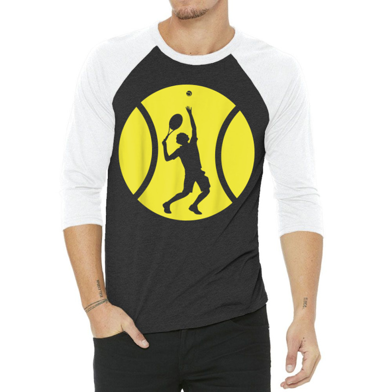 Tennis Player Tennis Ball Tennis Coach Tennis Game Gift 3/4 Sleeve Shirt | Artistshot