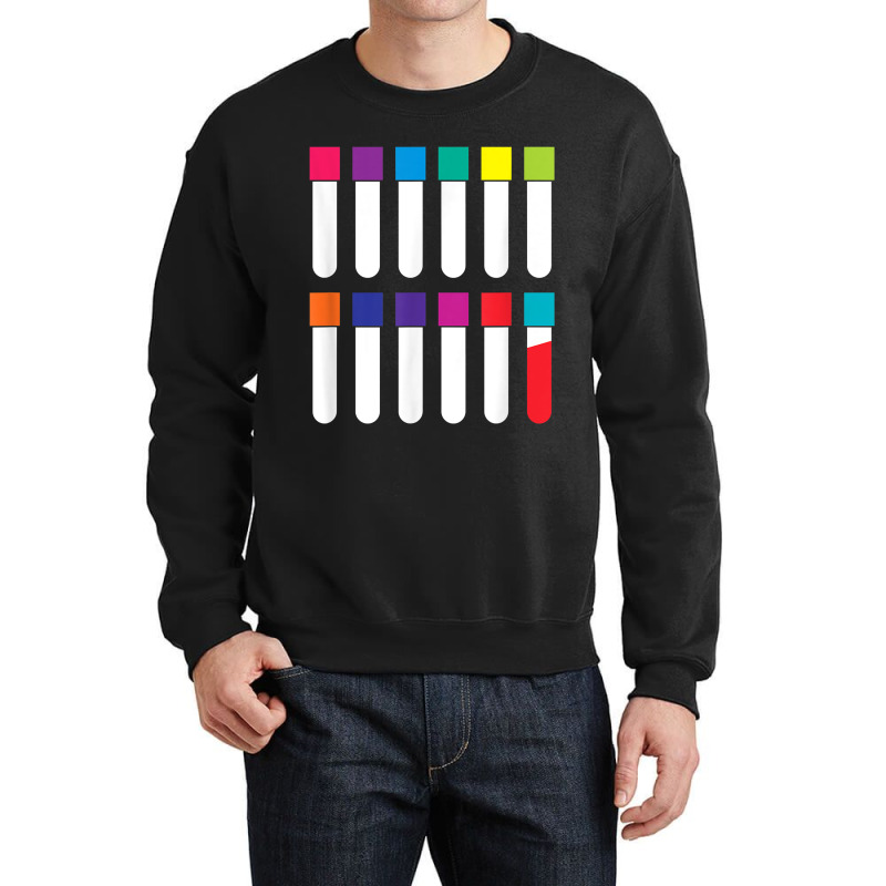 Test Tube Laboratory Phlebotomist Phlebotomy Doctor Gift Crewneck Sweatshirt | Artistshot