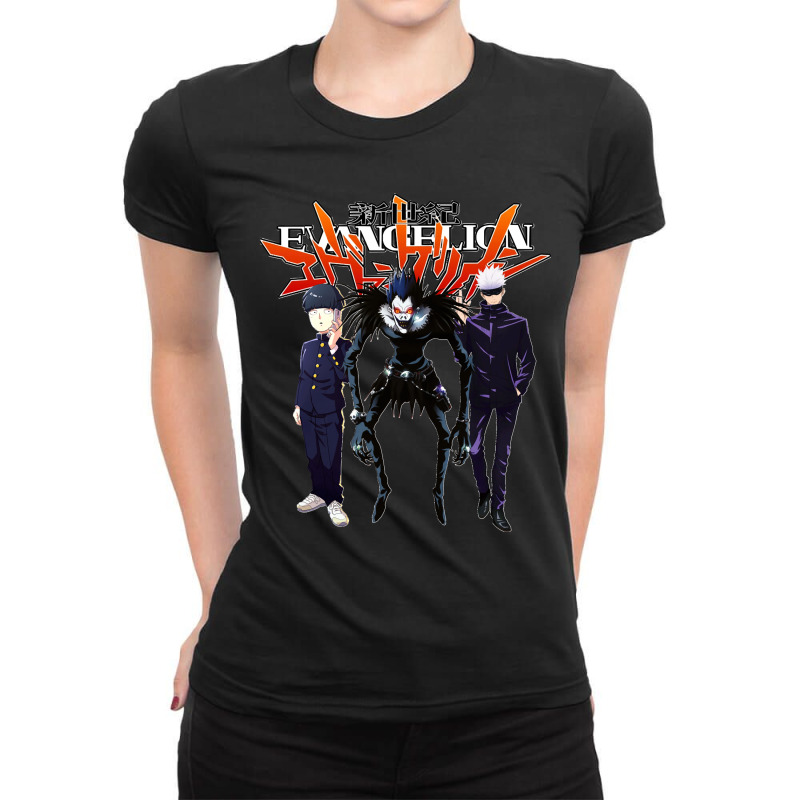 Totally Normal Evangelion Classic Ladies Fitted T-Shirt by cm-arts | Artistshot