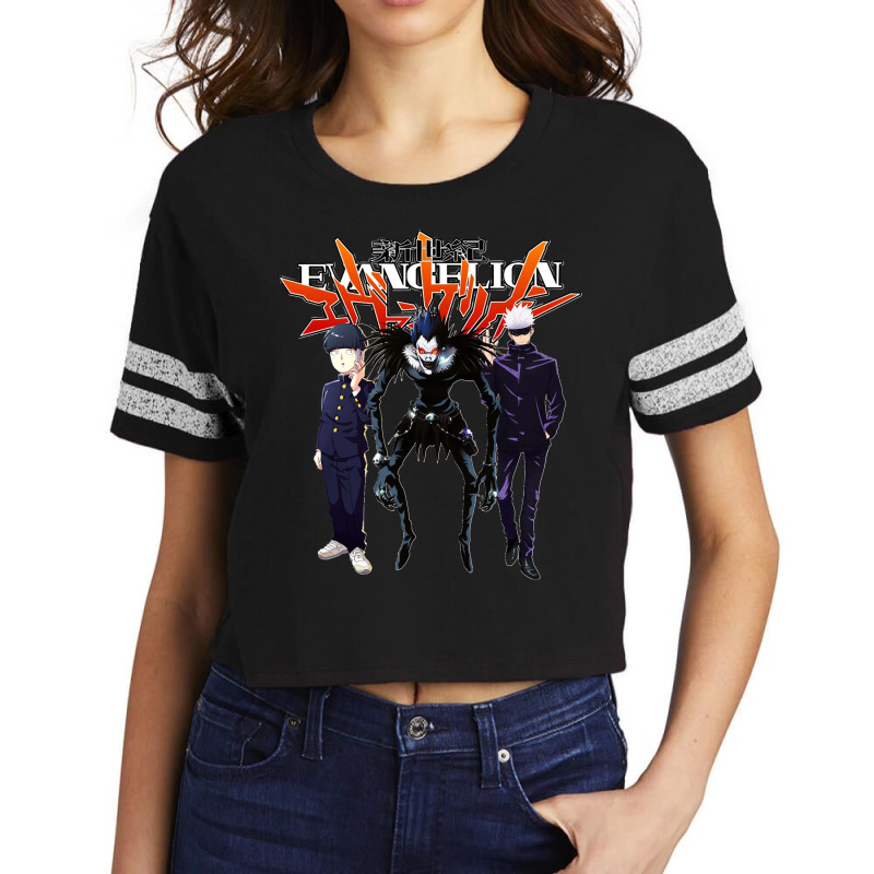 Totally Normal Evangelion Classic Scorecard Crop Tee by cm-arts | Artistshot