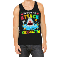 Ready To Attack Kindergarten Shark Back To School Boys Kids Tank Top | Artistshot