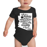 Making Our List Voting Twice Teachers Union Protest Shirt Baby Bodysuit | Artistshot