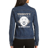 The Legend Of Vox Machina Trinket The Wonder Bear Premium Ladies Denim Jacket | Artistshot