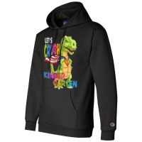 Ready To Crush Kindergarten 2035 Dinosaur Back To School Boy Champion Hoodie | Artistshot