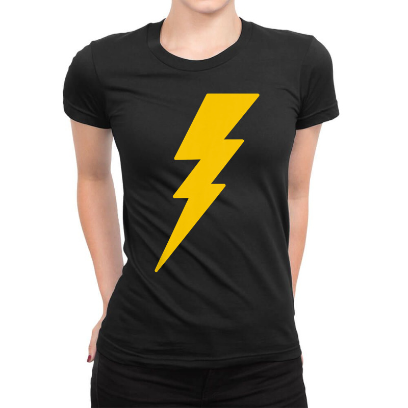 Kids Lightning Bolt Kids Boys T Shirt Ladies Fitted T-Shirt by cm-arts | Artistshot