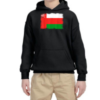 Vintage Oman Flag Omani Independence Day T Shirt Youth Hoodie | Artistshot