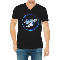 Sea Turtle Ocean Animal, Sea Turtle, Ocean Animal, Sea Turtle Ocean An V-neck Tee | Artistshot