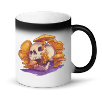 Skull Shrooms, Skull Shrooms Vintage, Skull Shrooms Painting, Skull, S Magic Mug | Artistshot