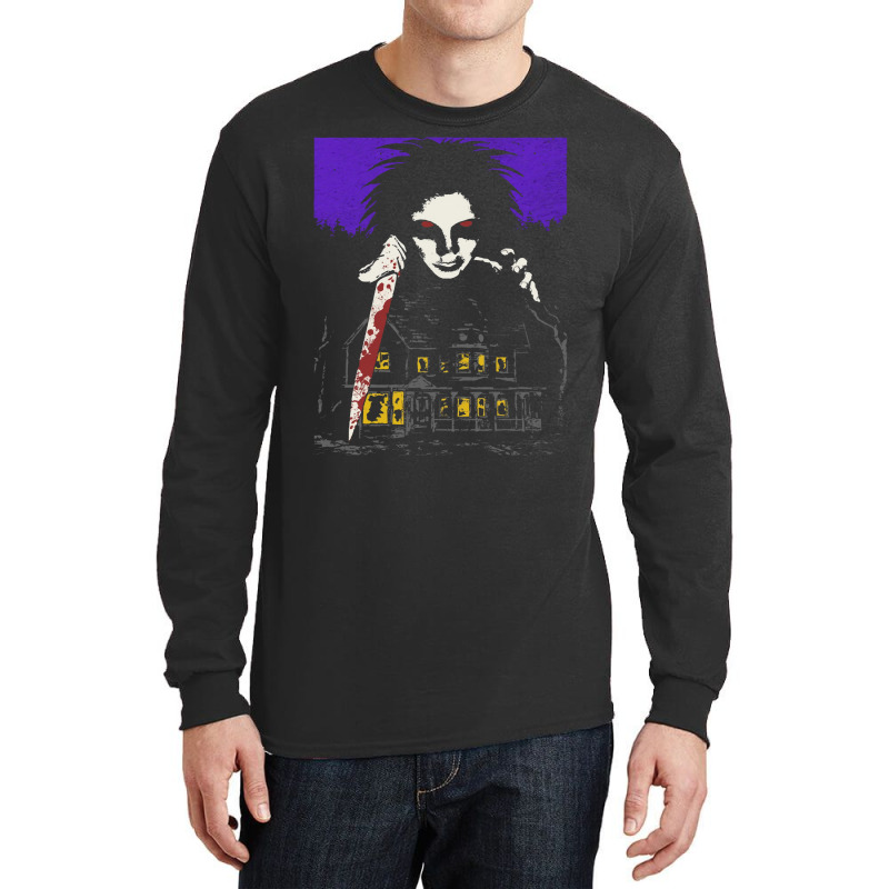 Scary House T Shirt Long Sleeve Shirts | Artistshot