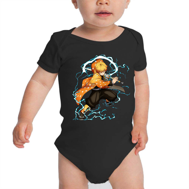 Breath Of Thunder Zenitsu Baby Bodysuit by Gibbons Washburn | Artistshot