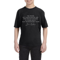 Pleasure In A Good Novel   Funny Jane Austen Gift T Shirt Youth Tee | Artistshot