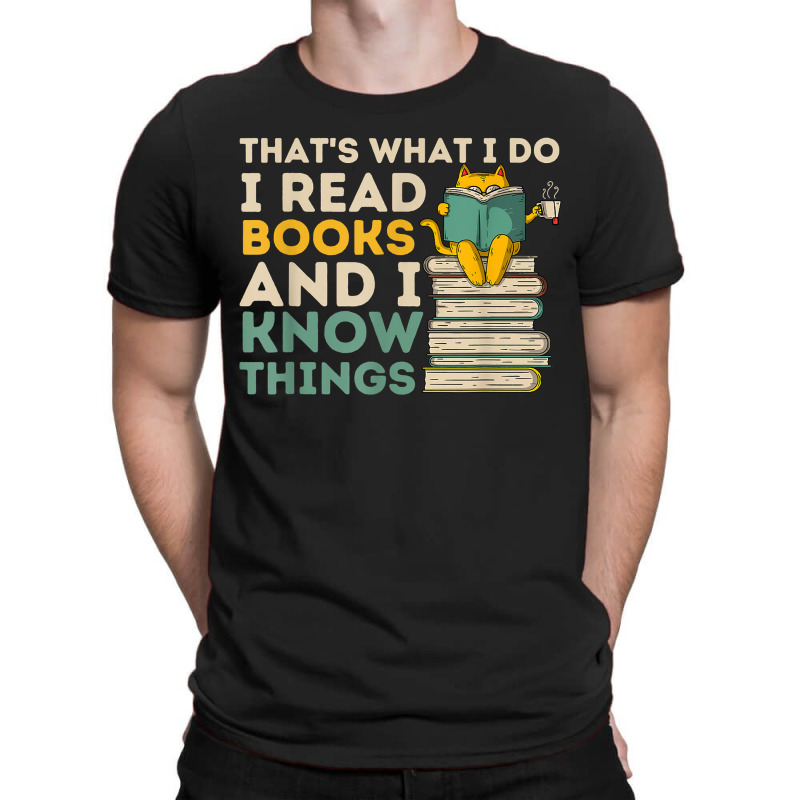 That's What I Do Reading Cat - Funny Book & Cat Lover T-shirt | Artistshot