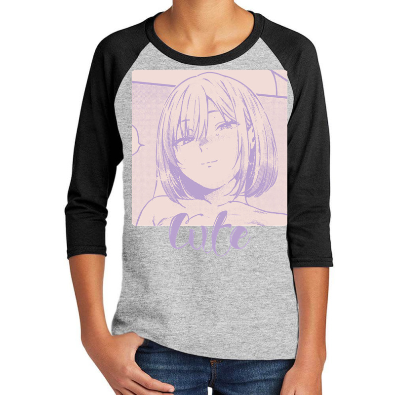 Anime Cute Girl Youth 3/4 Sleeve | Artistshot