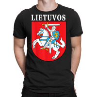 Lietuvos Emblem Lithuanian Coat Of Arms National Pride T Shirt T-shirt | Artistshot