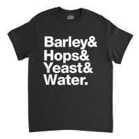 Ripple Junction Barley & Hop & Yeast & Water Classic T-shirt | Artistshot