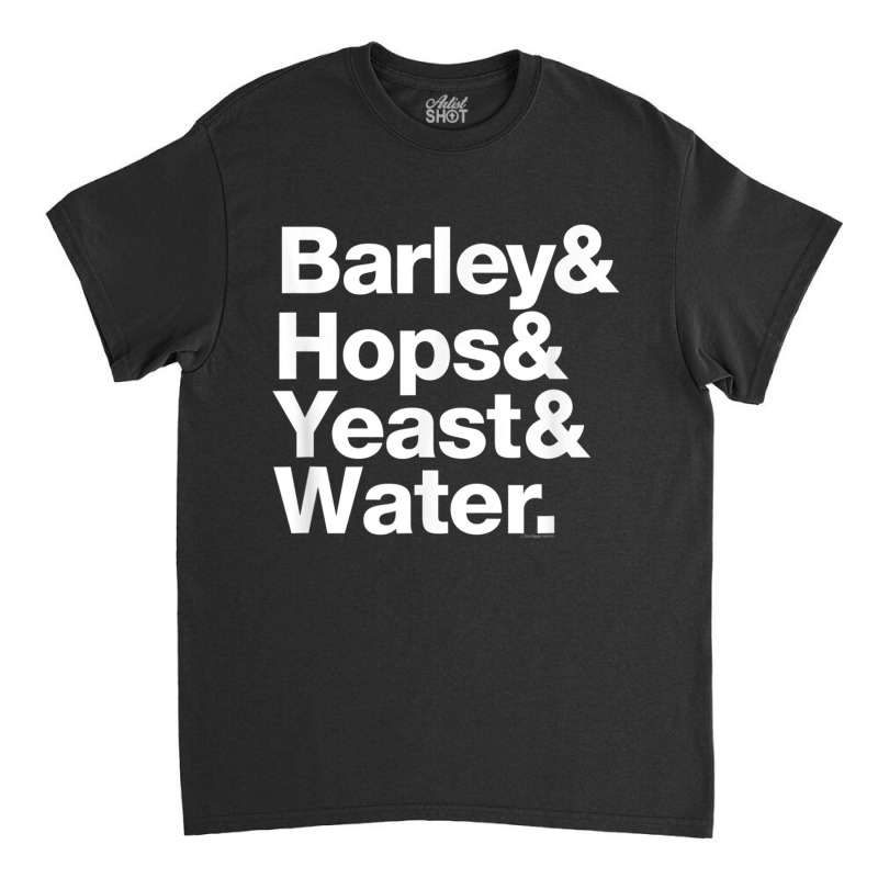 Ripple Junction Barley & Hop & Yeast & Water Classic T-shirt | Artistshot