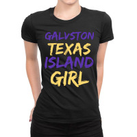 Galveston Island Apparel For Girls Boi Of Galveston Texas Pullover Hoo Ladies Fitted T-shirt | Artistshot