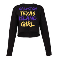 Galveston Island Apparel For Girls Boi Of Galveston Texas Pullover Hoo Cropped Sweater | Artistshot