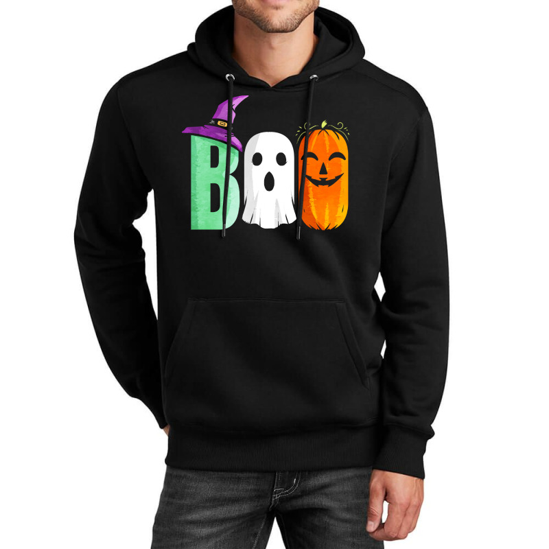 The Three Boo Witch Ghost Pumpkin Costume Halloween T Shirt Unisex Hoodie | Artistshot