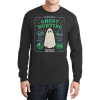 The Big Book Of Ghost Hunting Funny Halloween Long Sleeve Shirts | Artistshot