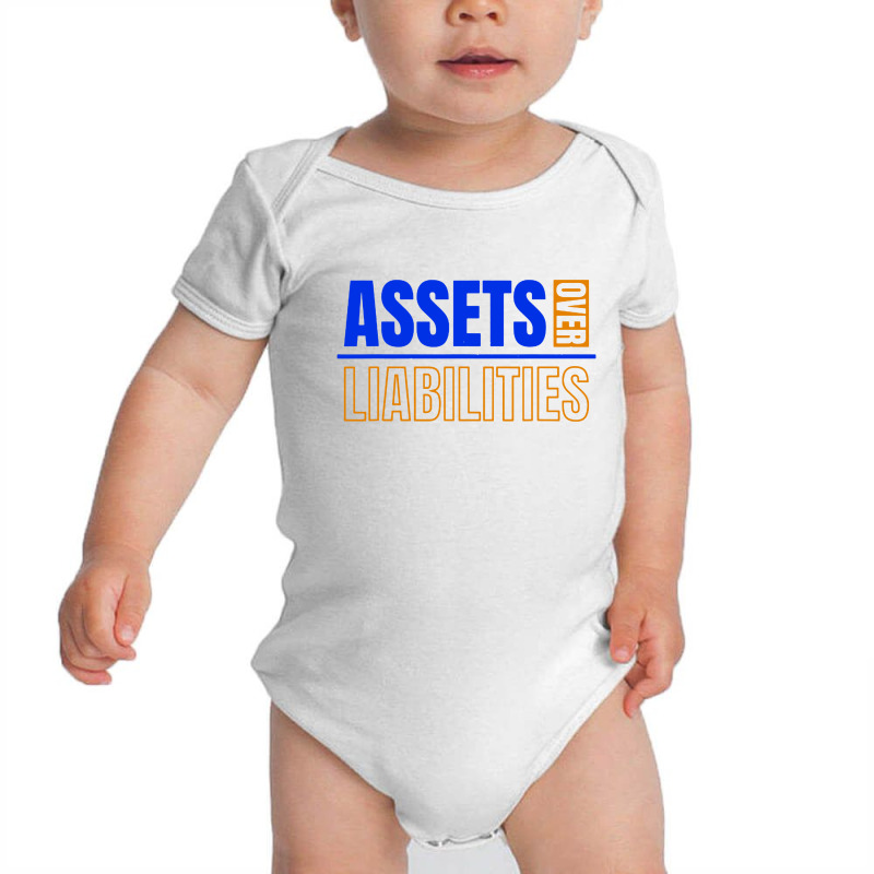 Assets Over Liabilities Baby Bodysuit by Jembleng Art | Artistshot