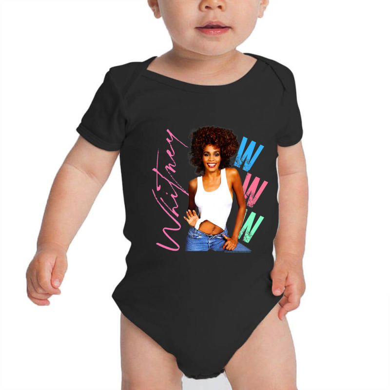 Whitney Houston I Wanna Dance With Somebody Baby Bodysuit | Artistshot