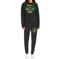 Dominica Flag Reppin West Indies Vacation Hoodie & Jogger Set | Artistshot