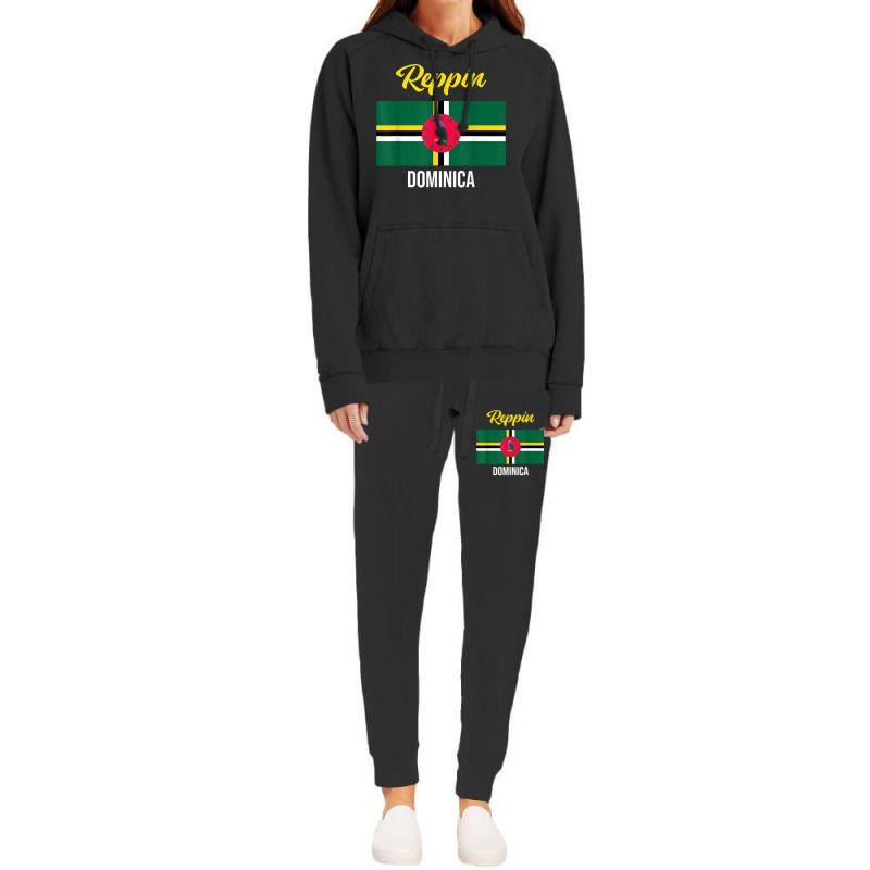 Dominica Flag Reppin West Indies Vacation Hoodie & Jogger set by JustinStringer | Artistshot