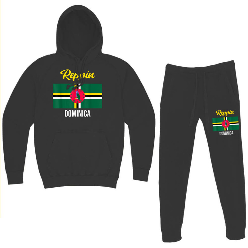 Dominica Flag Reppin West Indies Vacation Hoodie & Jogger set by JustinStringer | Artistshot