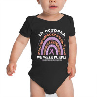 Domestic Violence Awareness Month Purple Domestic Violence T Shirt Baby Bodysuit | Artistshot