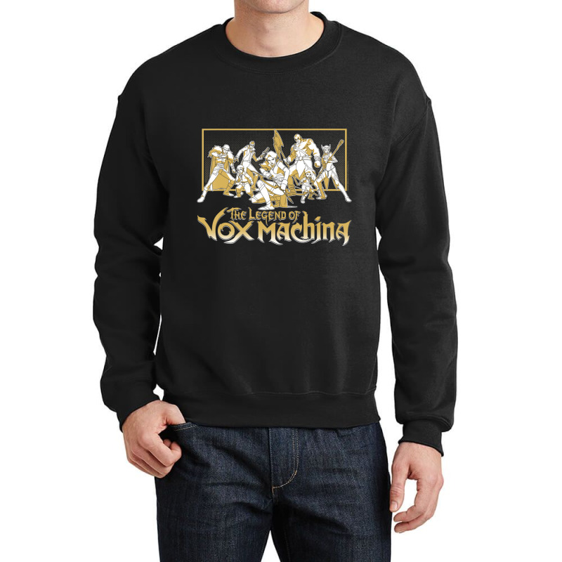 The Legend Of Vox Machina Main Characters Fight Pose Crewneck Sweatshirt by Koyanho62 | Artistshot