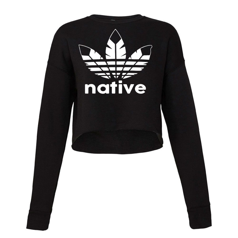 Native Feather Native American Cropped Sweater by CUSER3772 | Artistshot