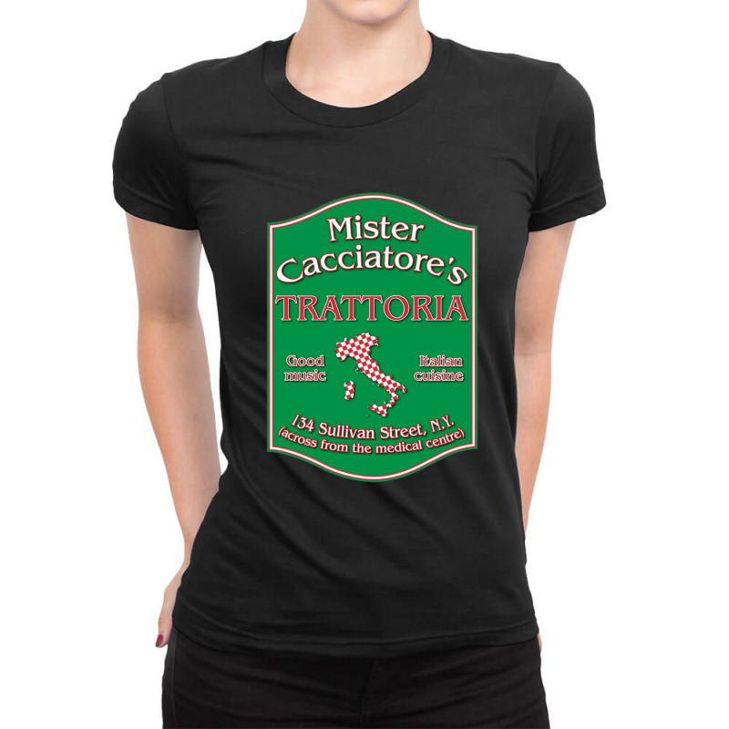 Mister Cacciatore's Ladies Fitted T-Shirt by BrendonPatton | Artistshot